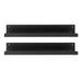 Floating Shelf 2 Piece - 24" Black 2