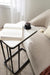 C Table Black White 12x19x27 8