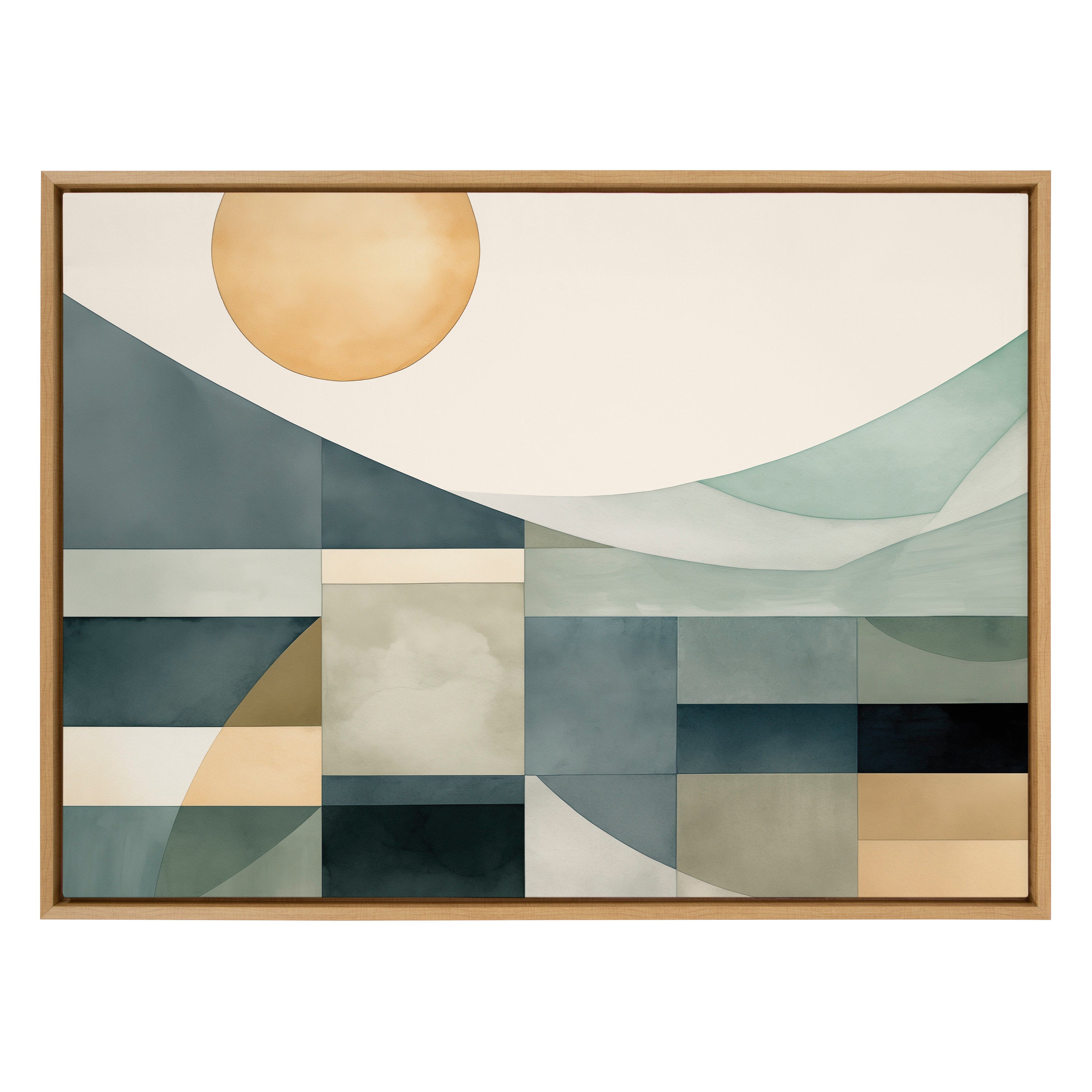 Framed Canvas 31.5x41.5 Sylvie Natural 2