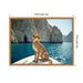 Framed Canvas Sylvie Natural 24x18 2