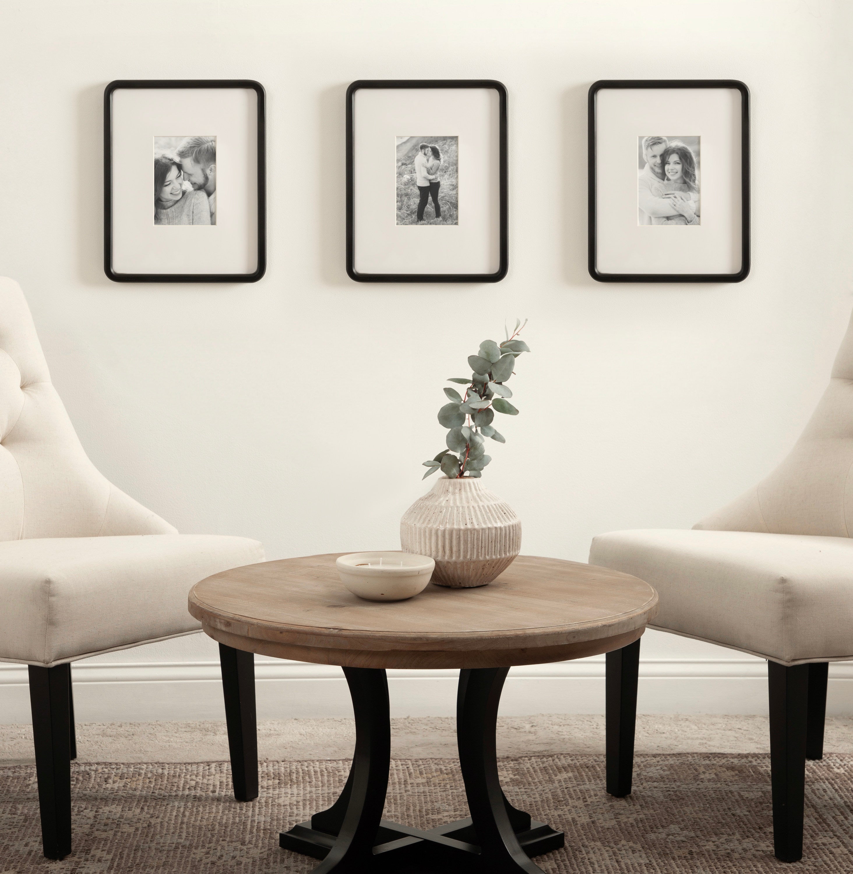 Wall Frame 11x14 matted to 5x7 Black 8