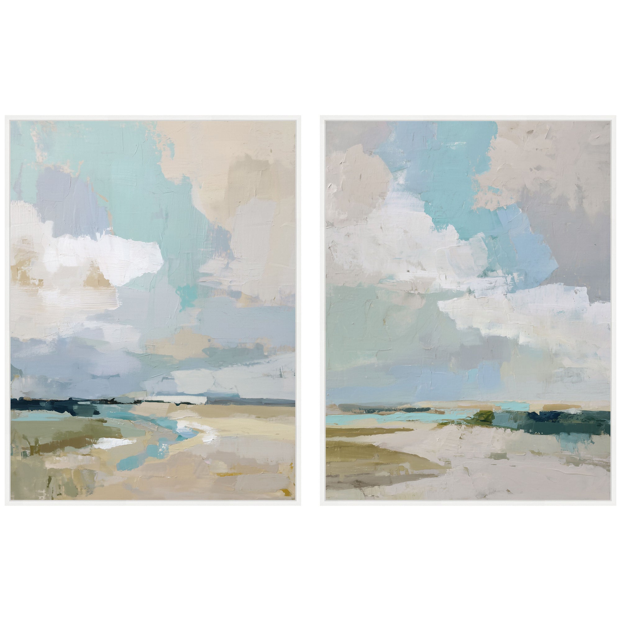 Art Set 2 Piece Set 31x41 Sylvie White 1