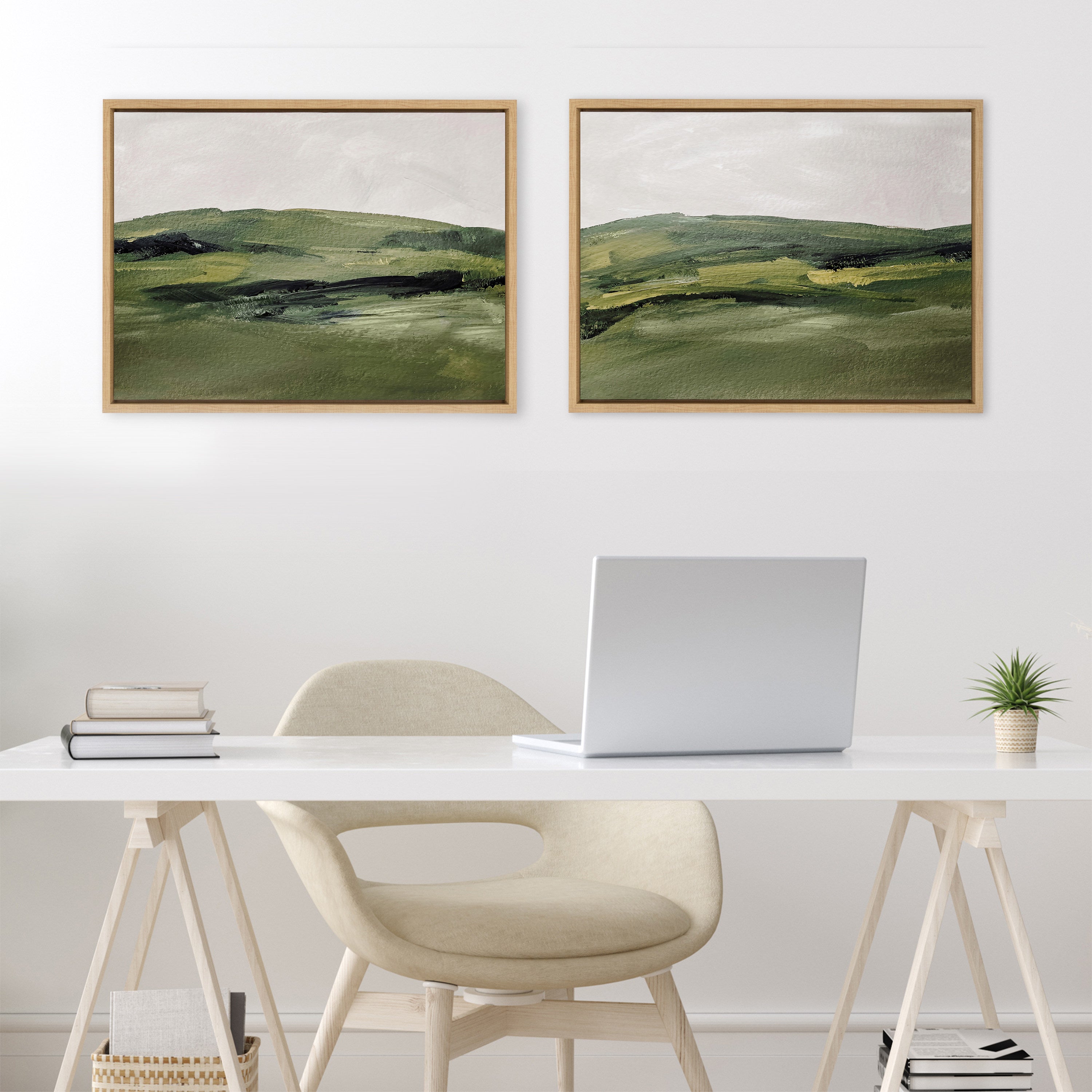 Art Set 2 Piece Set 18x24 Sylvie Natural 6