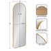 Arch Mirror Gold 16x48 2