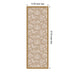 Magnetic Canvas Edith Gold 13x37 2