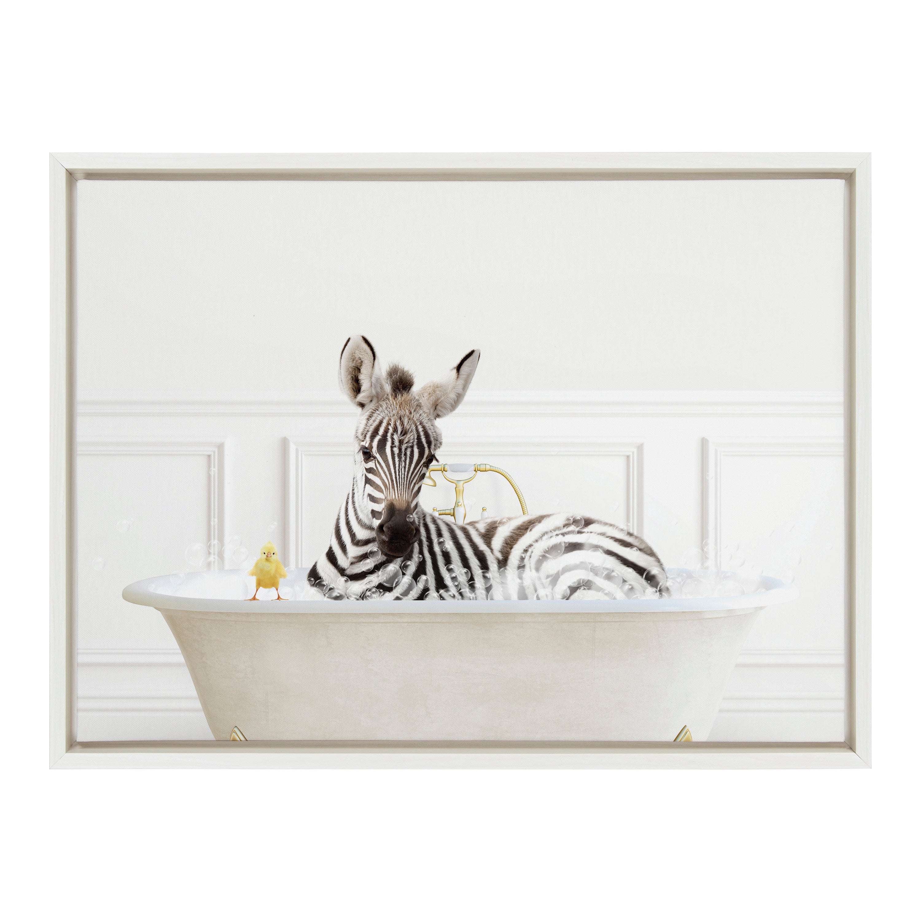 Framed Canvas Sylvie White 18x24 2