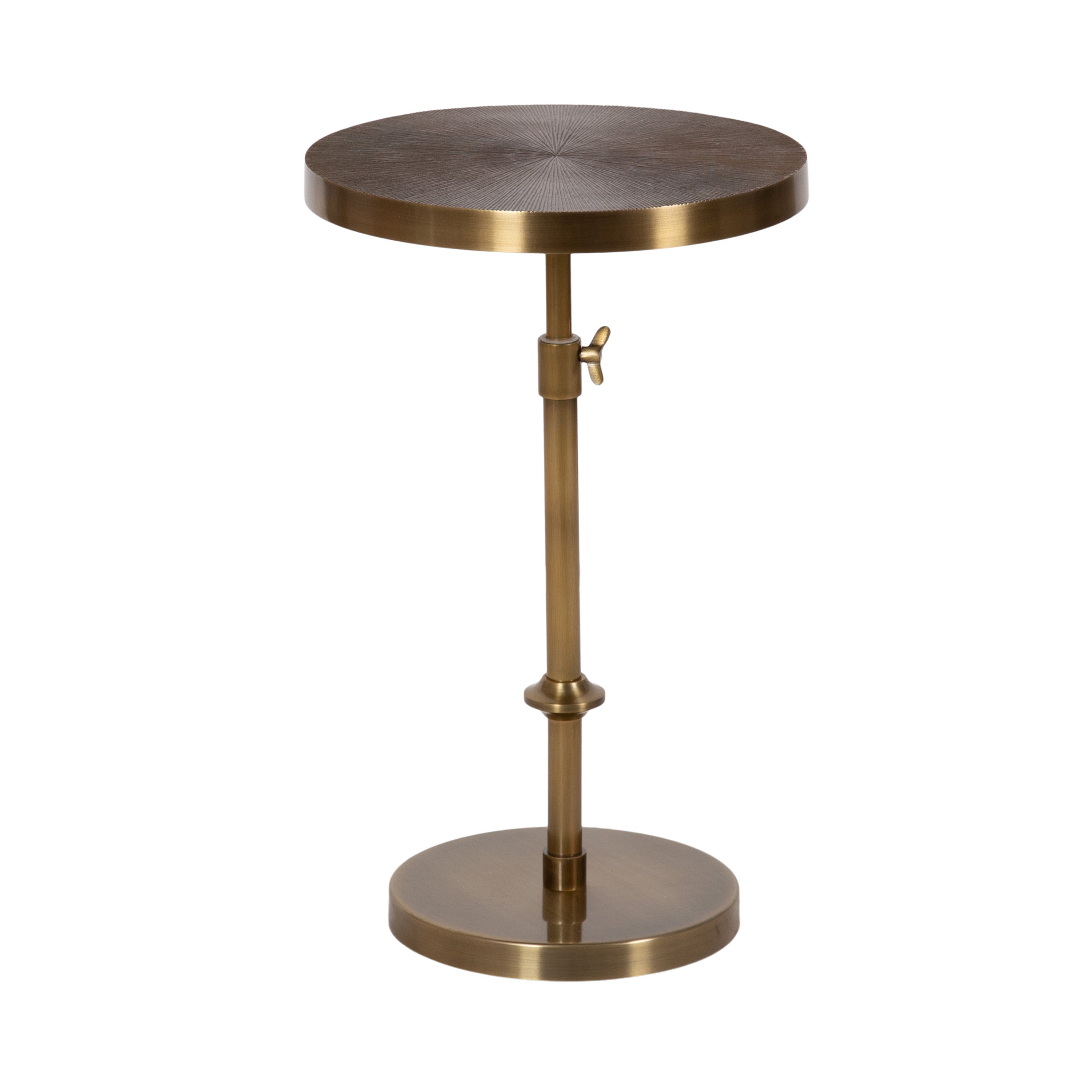 Drink Table Gold 14x14x30 1