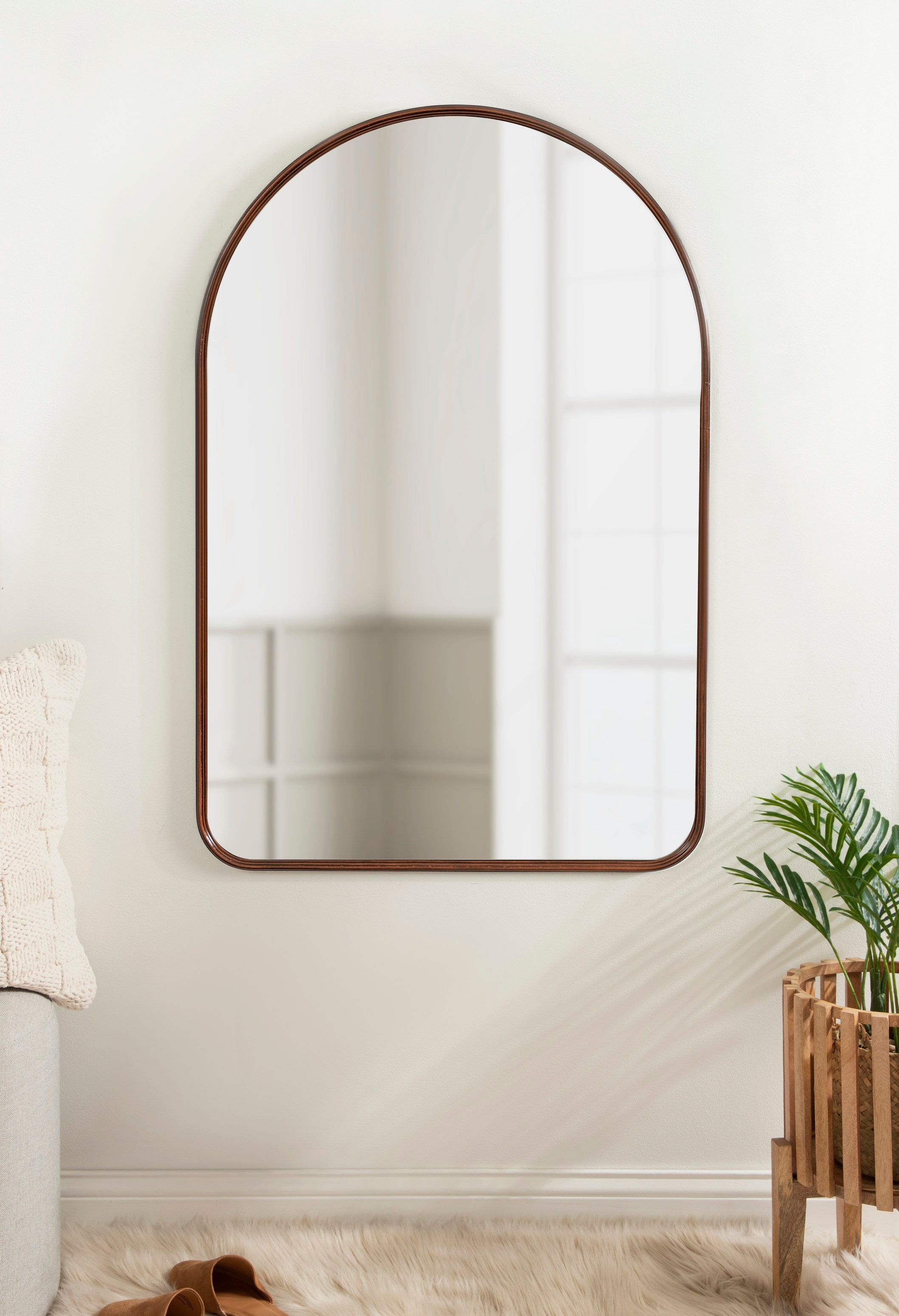 Arch Mirror Bronze 24x36 6