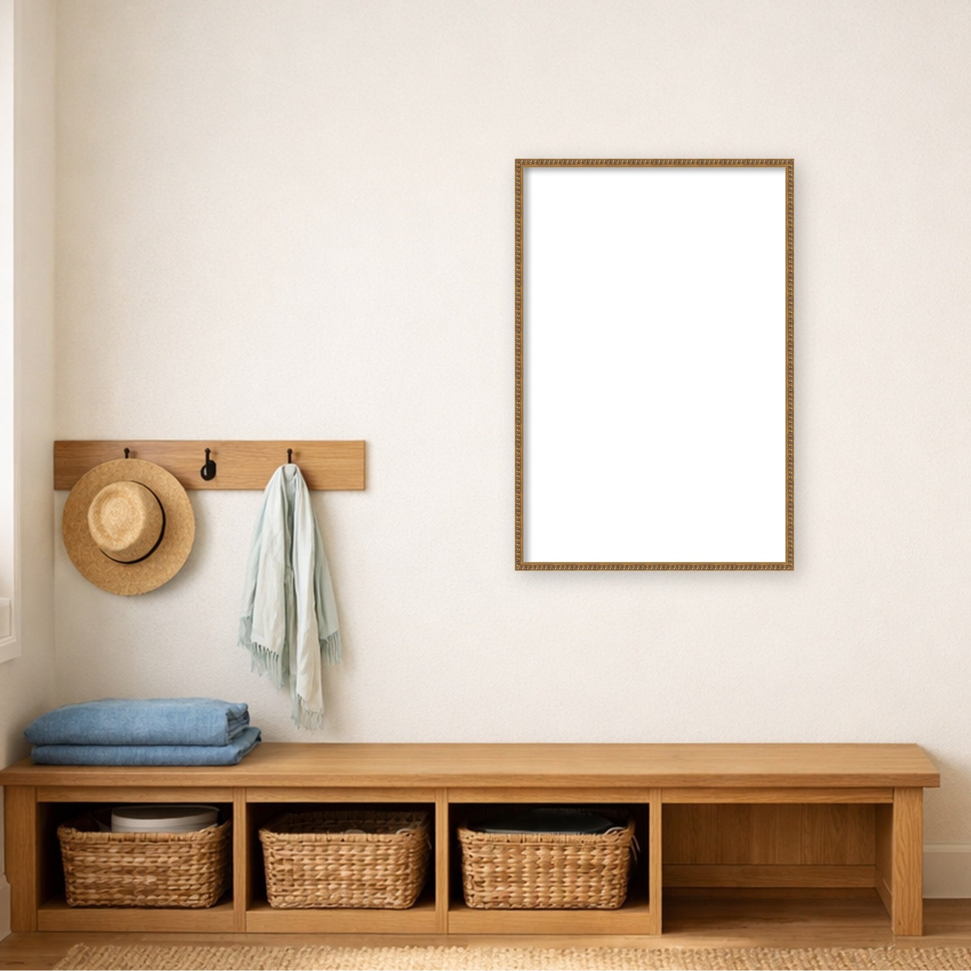Dry Erase Board Bradford Bead Gold 25x37 5