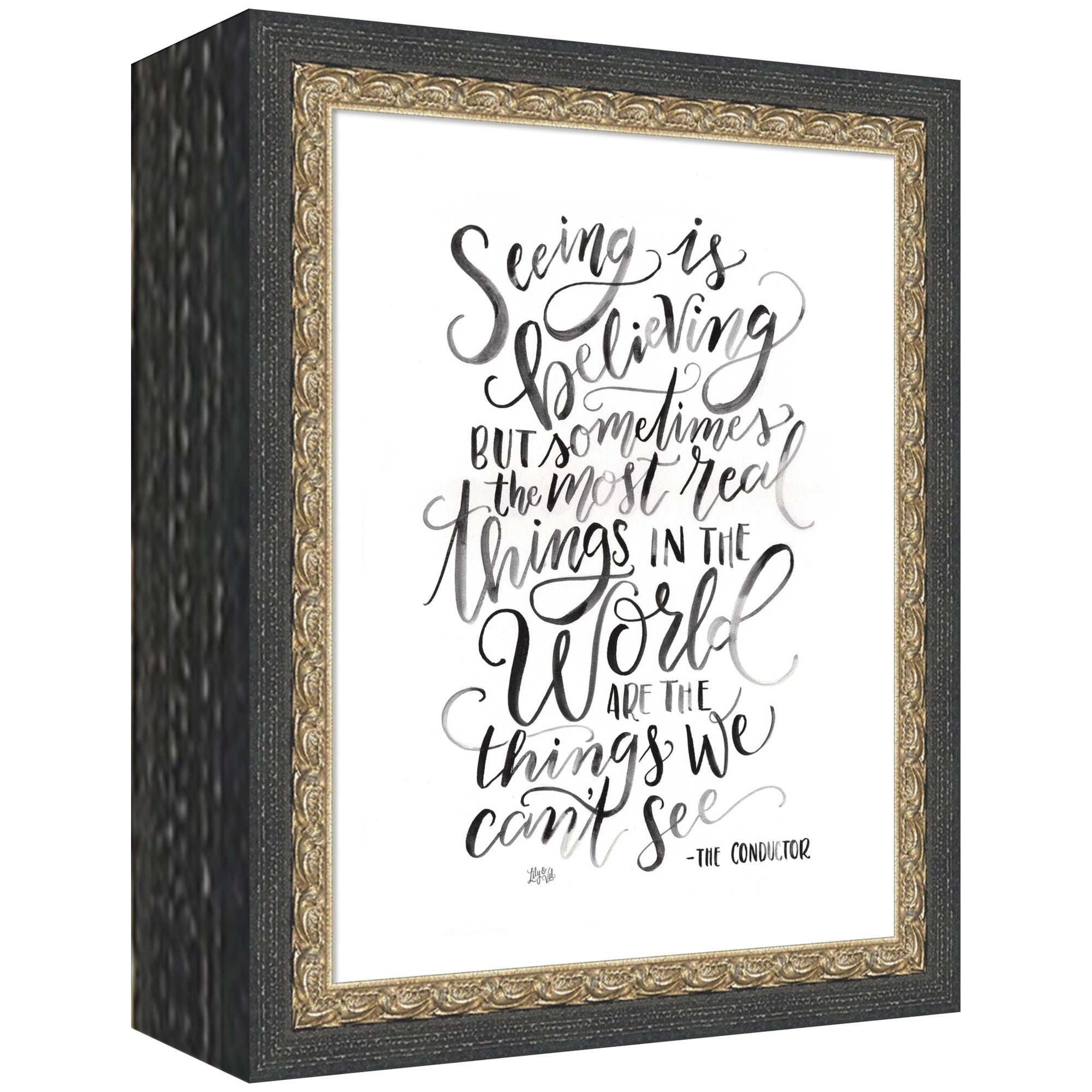 Mounted Canvas 10x12 Matinee Black Bronze 7