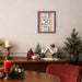 Mounted Canvas Castellan Black 13x16 5