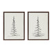 Art Set 2 Piece Set 18x24 Sylvie Walnut 1