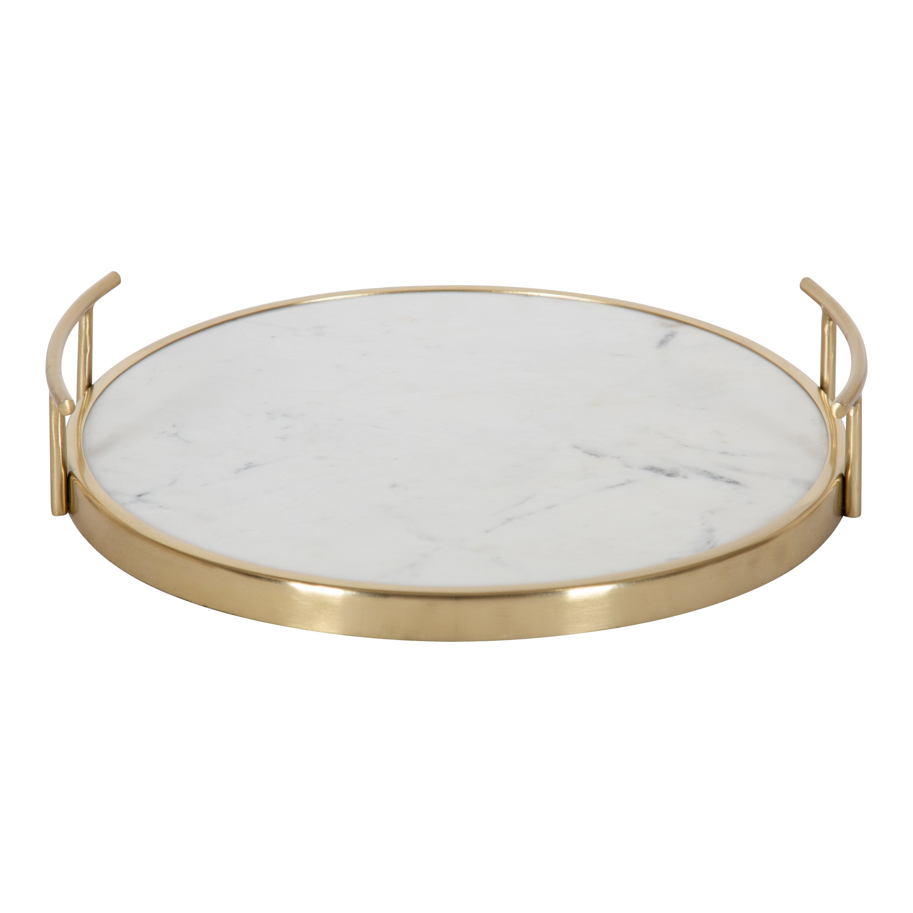 Serving Tray Gold 14" Diameter 3