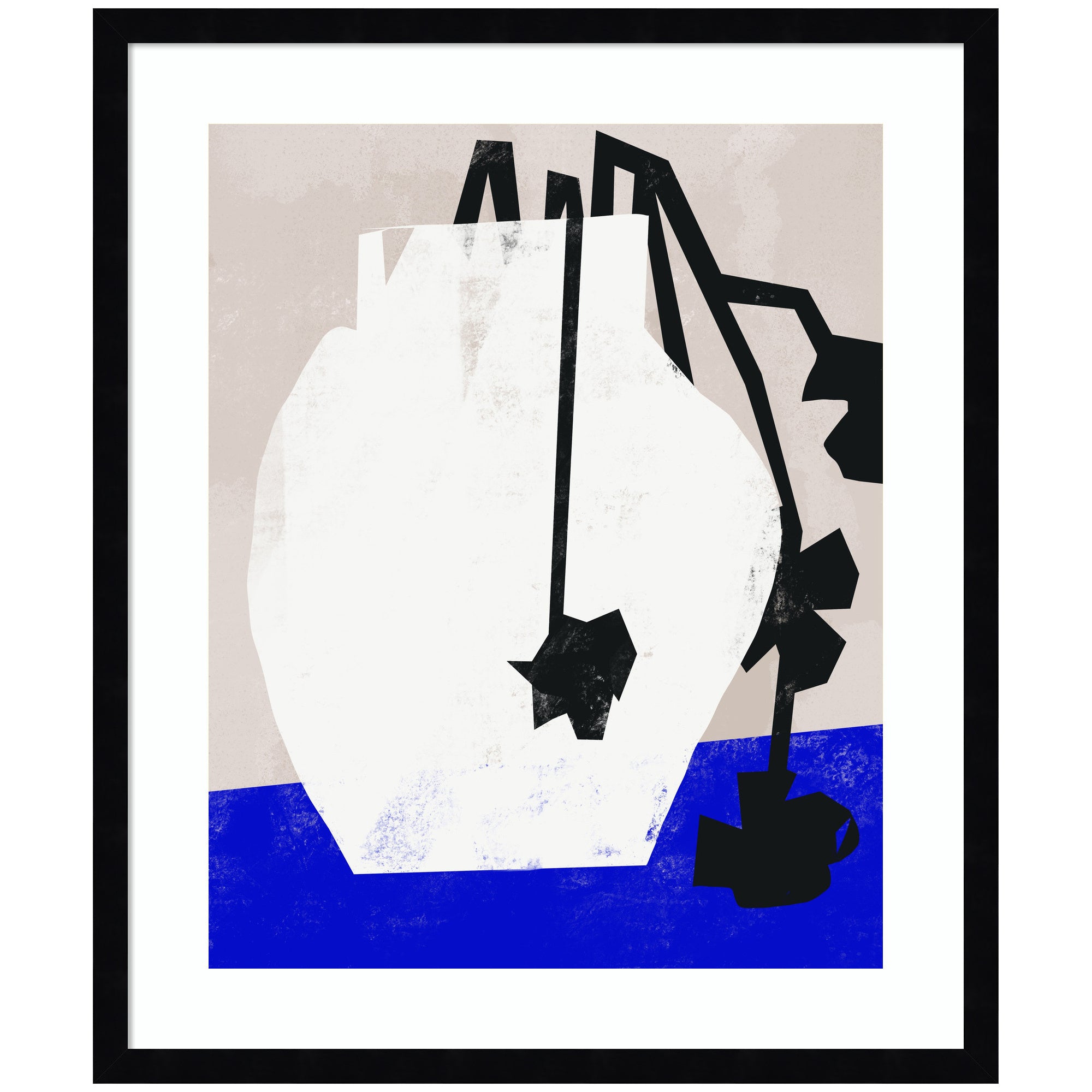 Framed Art Svelte Noir Black 21x25 1