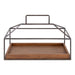 Tabletop Planter Brown 16x6x11.5 2