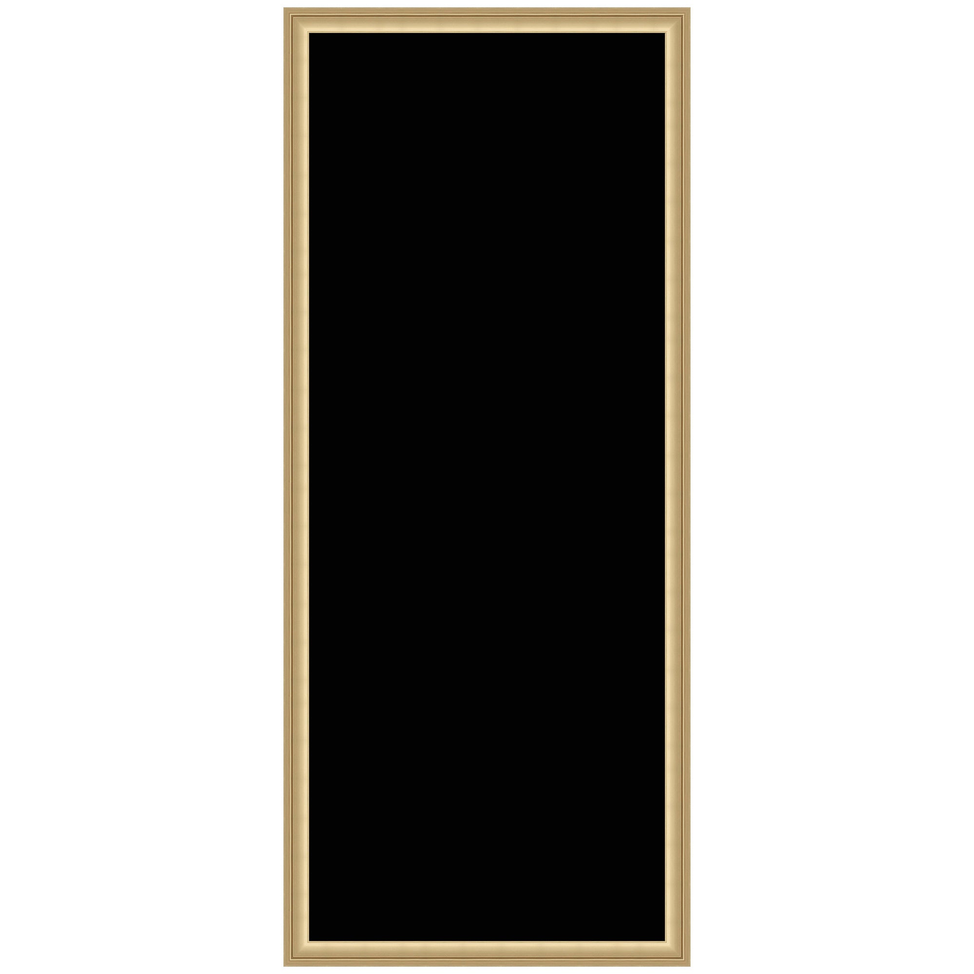 Framed Fabric Pinboard Black Wall Organization