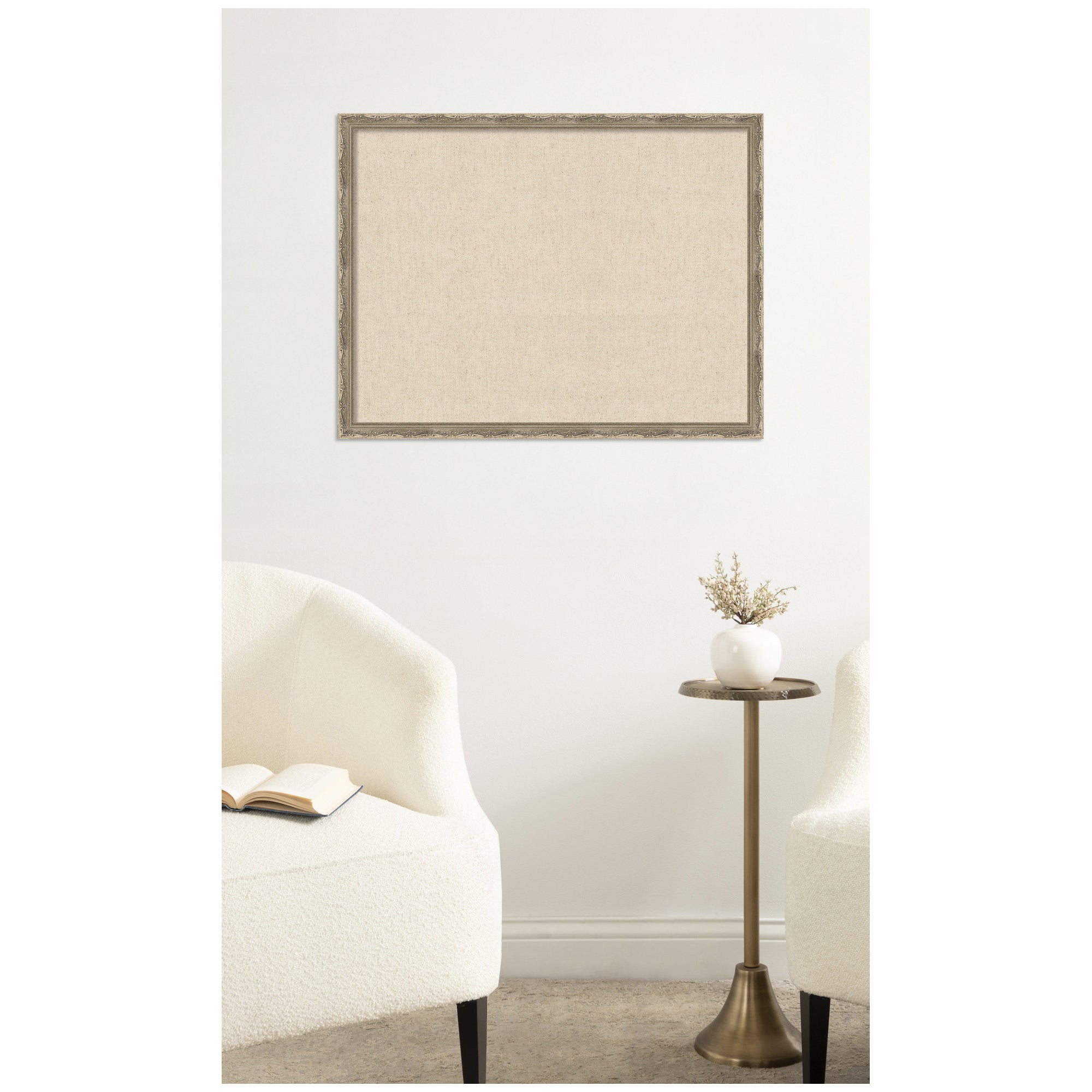 Pinboard 26x20 Mila Dark Silver 6