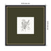 Framed Art 26x26 Green Matted to 11x11 Belmont Black 2