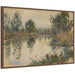 Framed Canvas 33x23 Sylvie Walnut 1