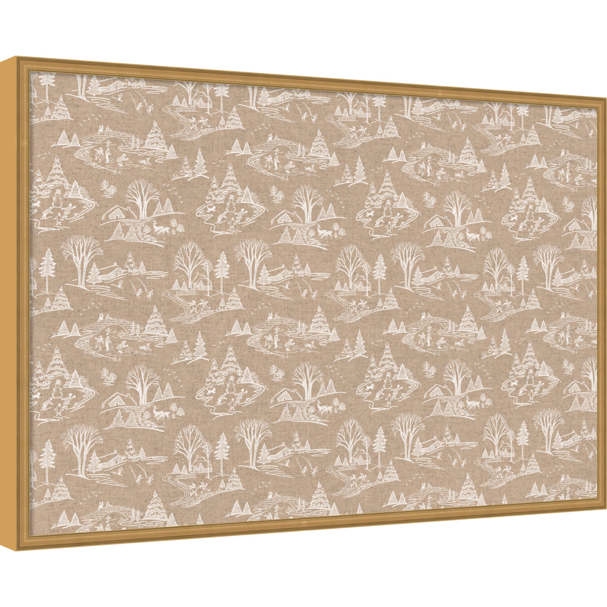 Magnetic Canvas Edith Gold 37x25 1