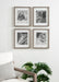Wall Frame Distressed Gray 11x14 matted to 8x10 8
