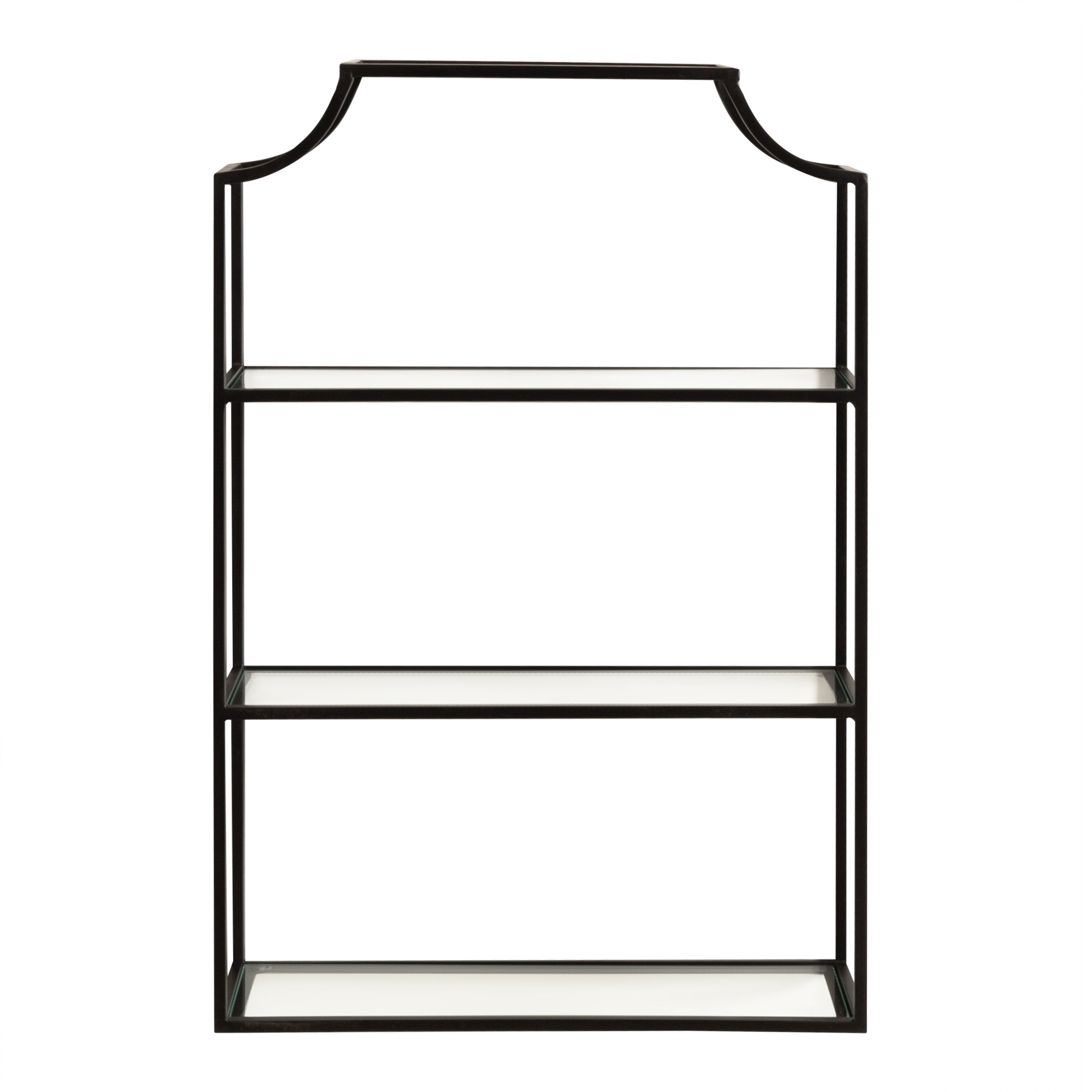 Accent Shelf Black 21x30 3