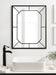 Decorative Mirror Black 24x30 6
