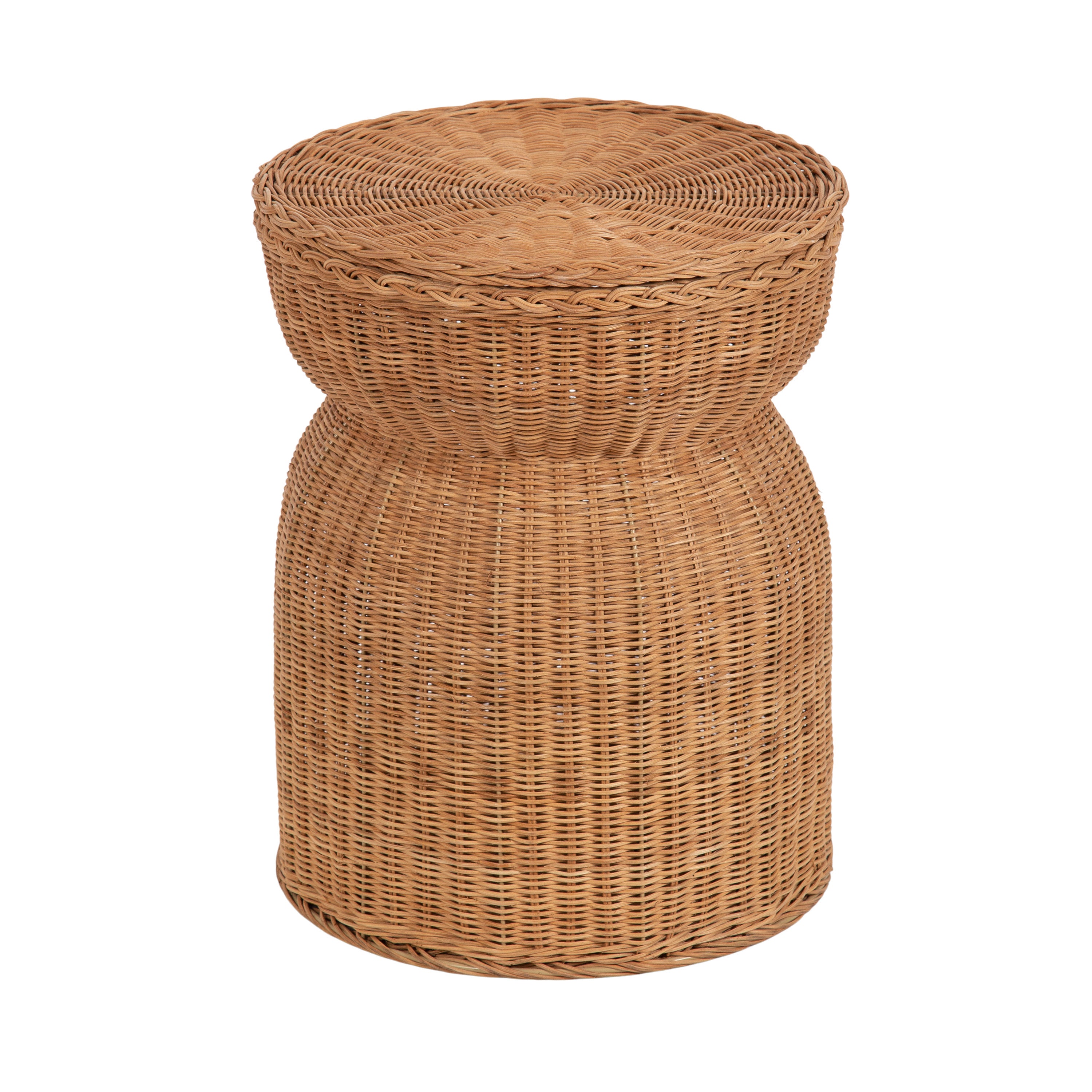 Thatch Rattan Side Table