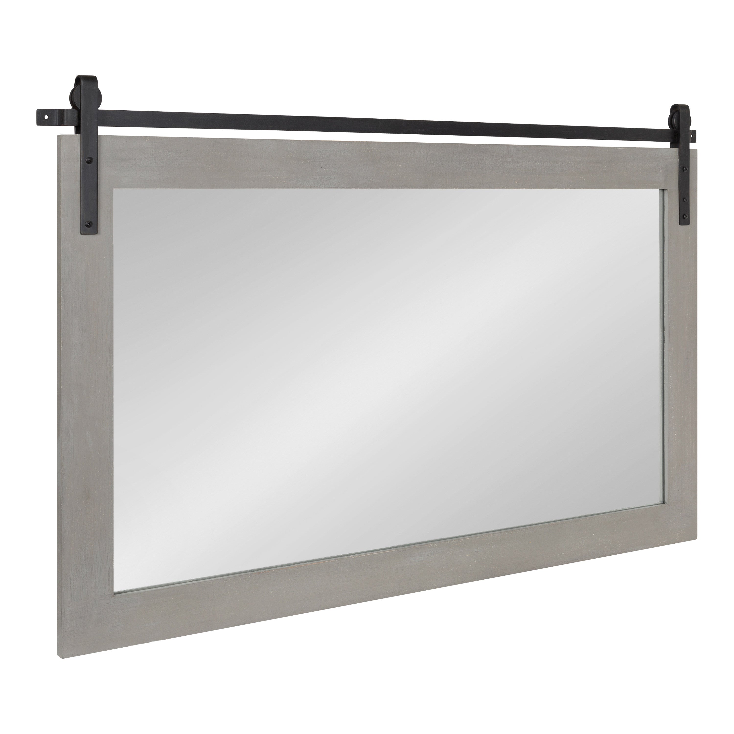 Rectangle Mirror Gray 40x26 1