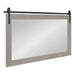 Rectangle Mirror Gray 40x26 1