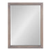 Rectangle Mirror Gray 18x24 2