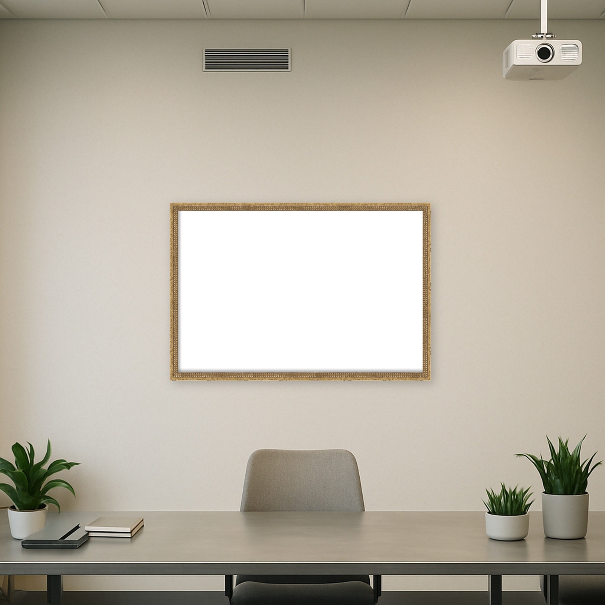 Dry Erase Board Castellan Gold 26x38 6