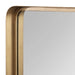 Rectangle Mirror 20x42 Gold 6