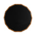 Round Mirror Rustic Brown 26x26 4