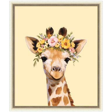 Mounted Canvas 22x26 Belmont Distress White 1