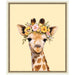 Mounted Canvas 22x26 Belmont Distress White 1