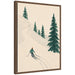 Framed Canvas Sylvie Walnut 18x24 1