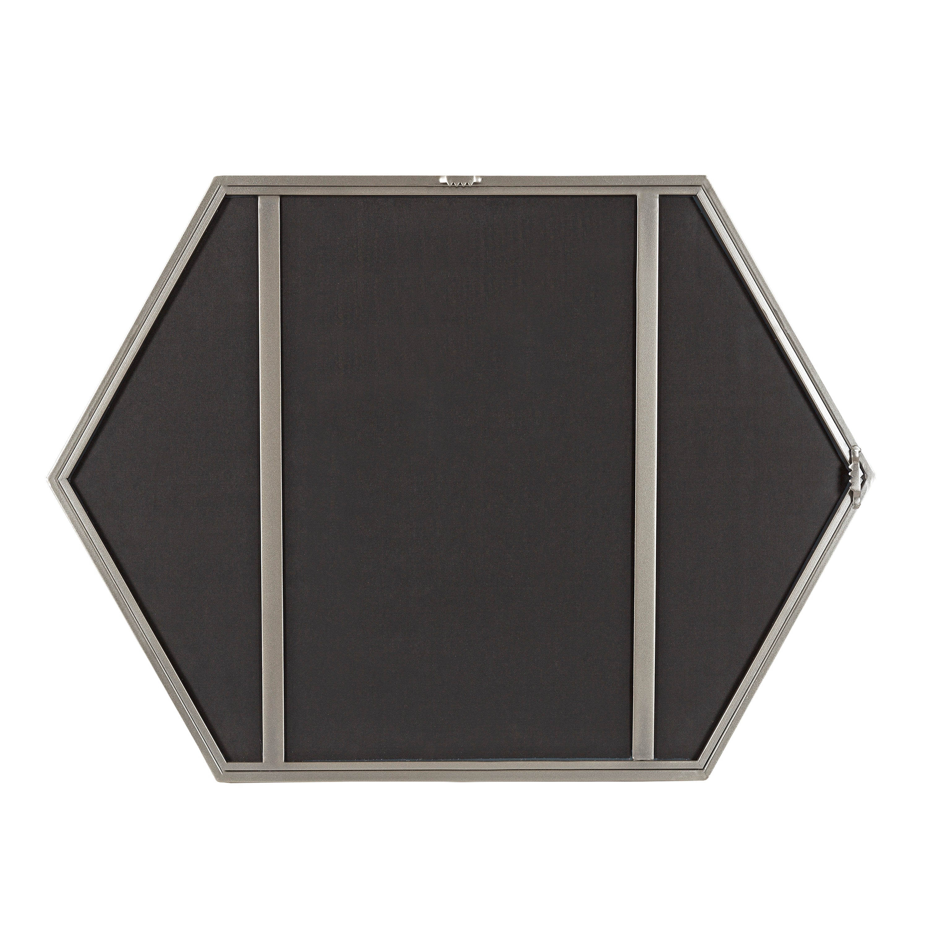 McNeer Hexagon Metal Wall Mirror
