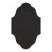 Scallop Mirror Black 23x37 4