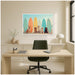 Framed Canvas Sylvie White 33x23 5