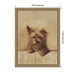 Framed Canvas 10x13 Sylvie Dark Gold 2