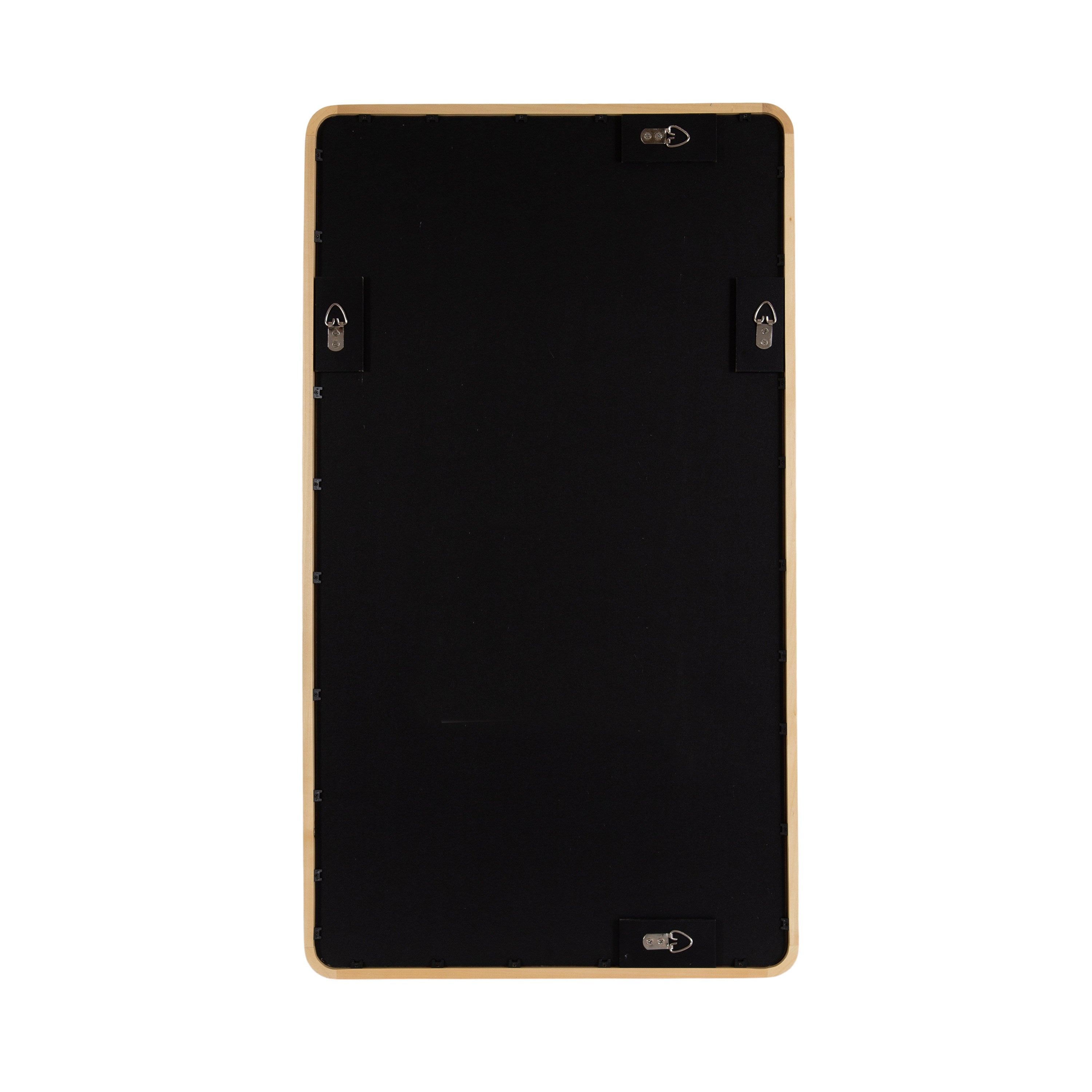 McLean Wood Radius Rectangle Wall Mirror
