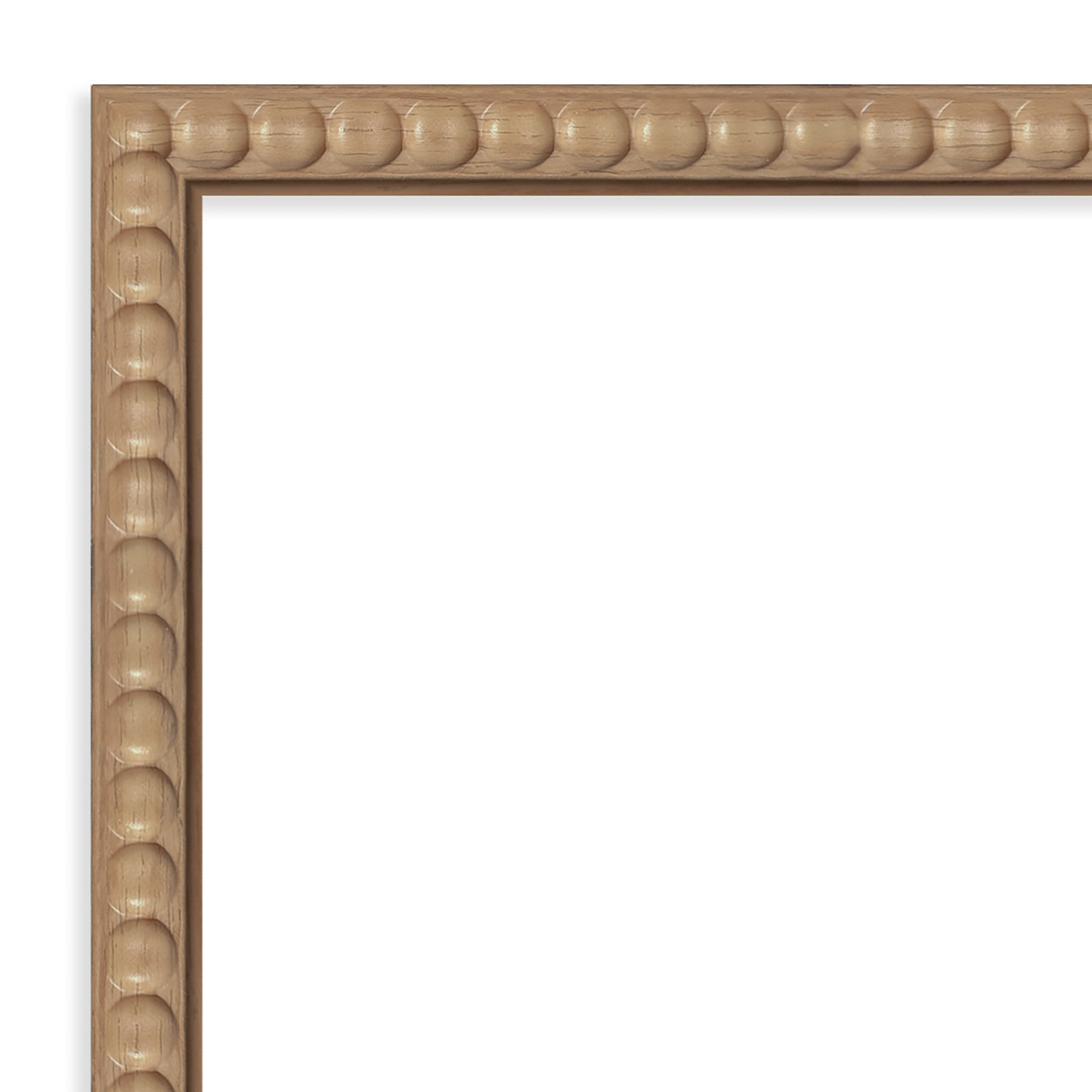Framed Canvas Sylvie Beaded Rustic Natural 24x18 3