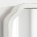 Scallop Mirror White 24x24 7