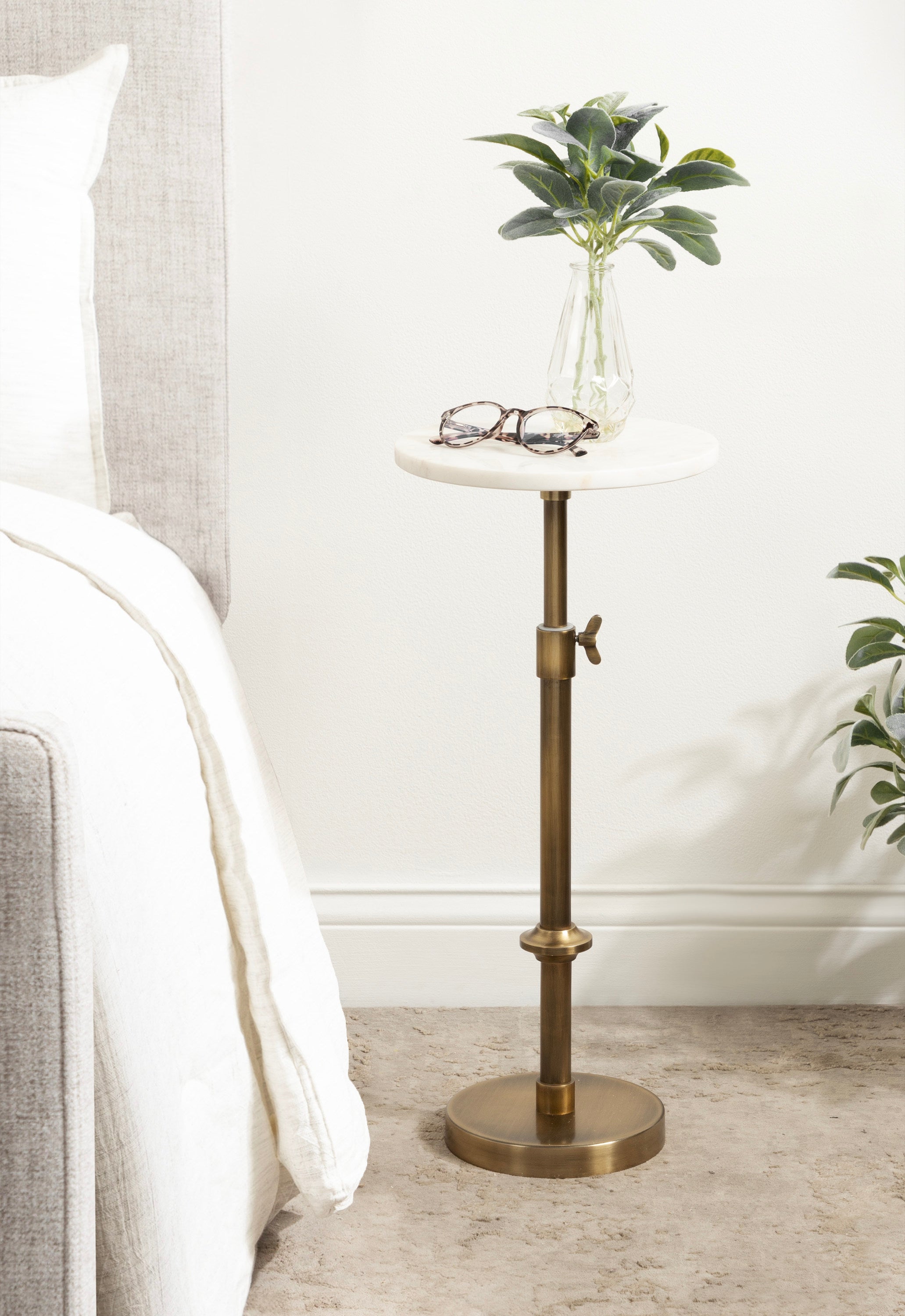 Drink Table White Gold 10x10x30 7