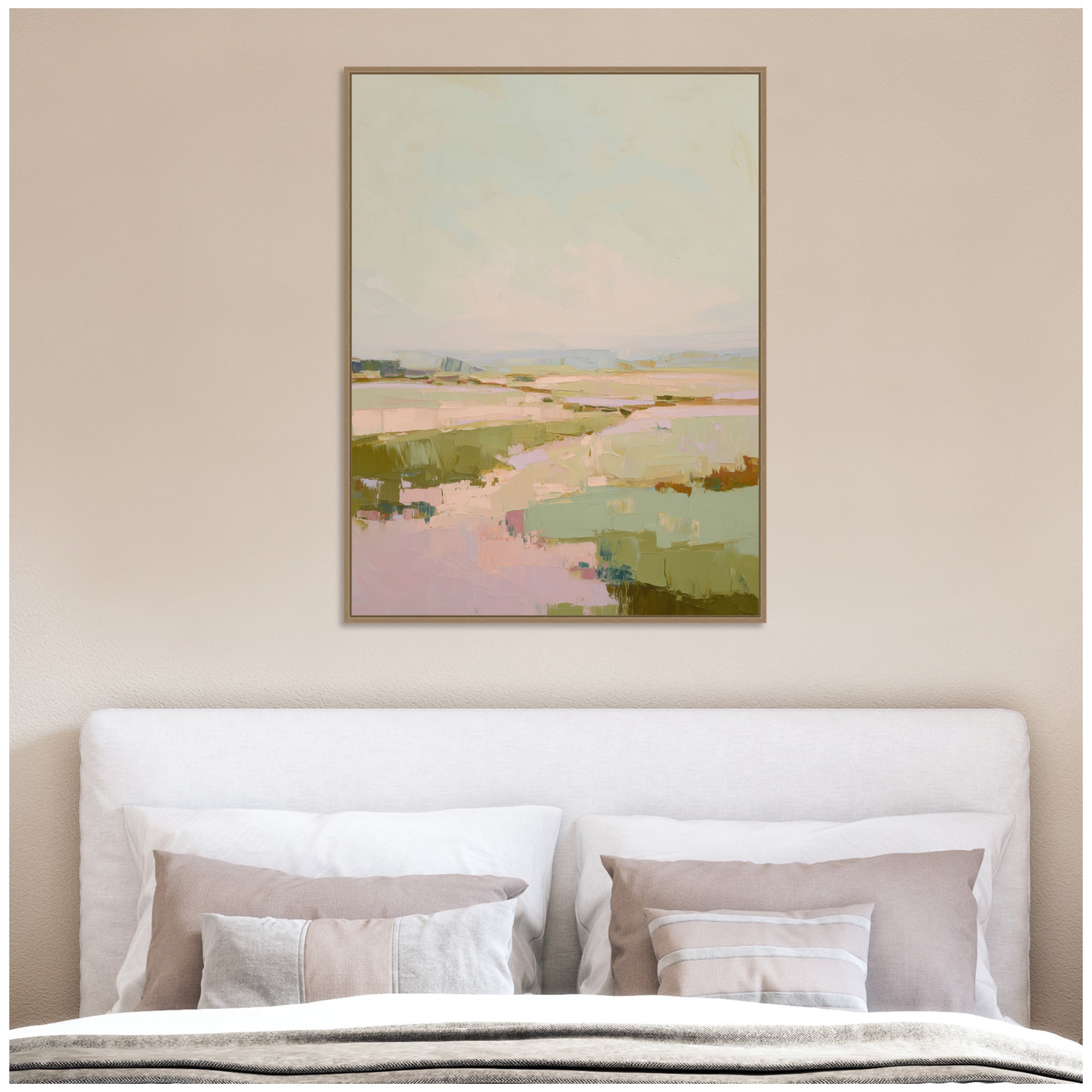Framed Canvas 32x42 Sylvie Dark Gold 7