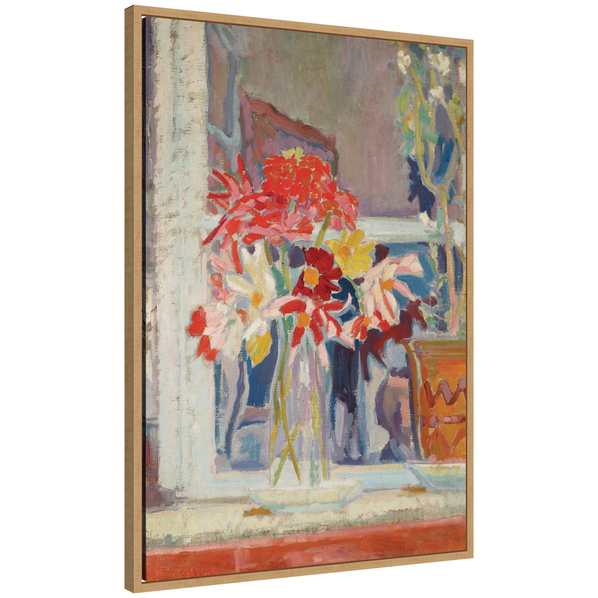 Framed Canvas 23x33 Sylvie Natural 1