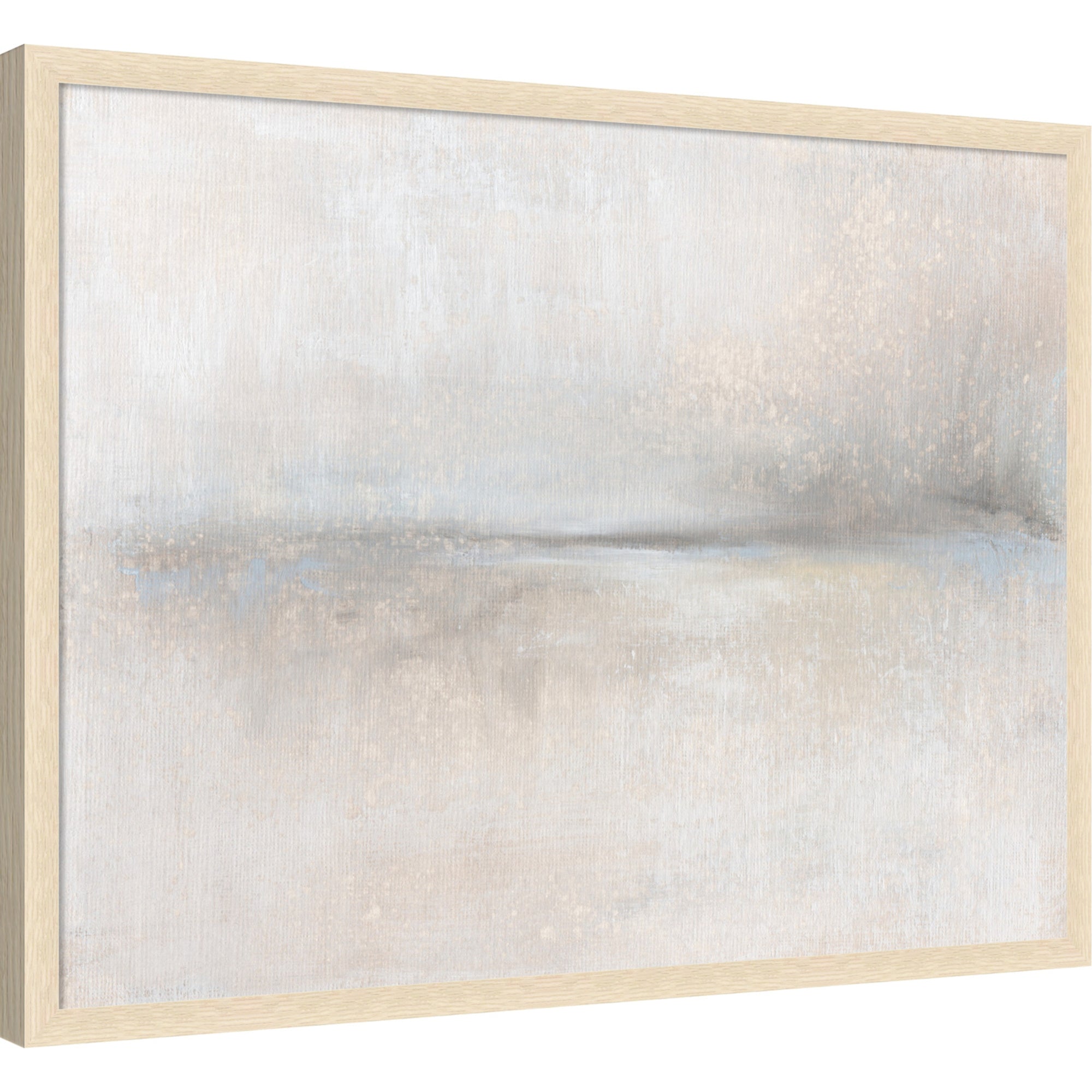 Mounted Canvas 38x29 Woodgrain Stripe Blonde 5