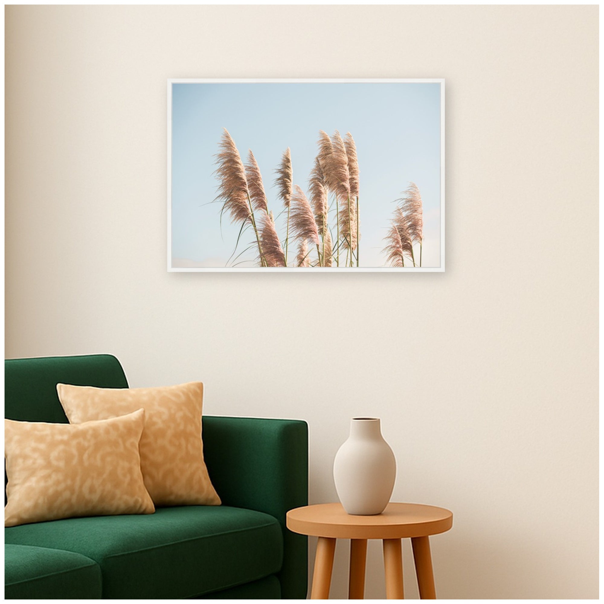 Framed Canvas 33x23 Sylvie White 6