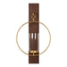 Wall Sconce Walnut Brown 13x24 2